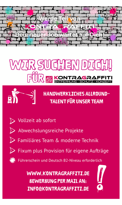 KontraGraffiti | Entfernung - Schutz -Konzept
